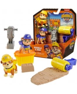 Psi Patrol Set for building Rubble&Crew Rubble i jego ekipa Piesek Rubble i Mix + Kinetic Sand + accessories