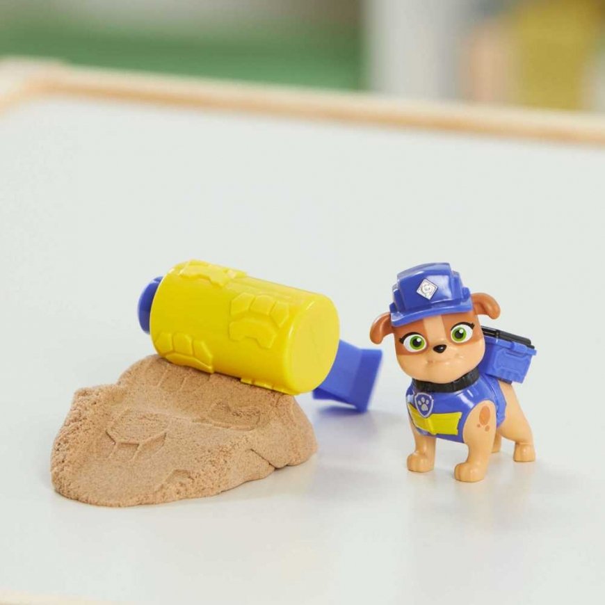 Psi Patrol Set for building Rubble&Crew Rubble i jego ekipa Piesek Rubble i Mix + Kinetic Sand + accessories – 3