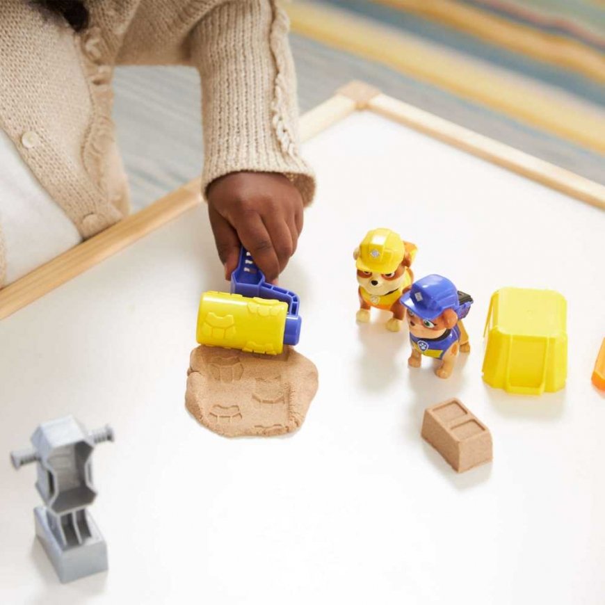 Psi Patrol Set for building Rubble&Crew Rubble i jego ekipa Piesek Rubble i Mix + Kinetic Sand + accessories – 4