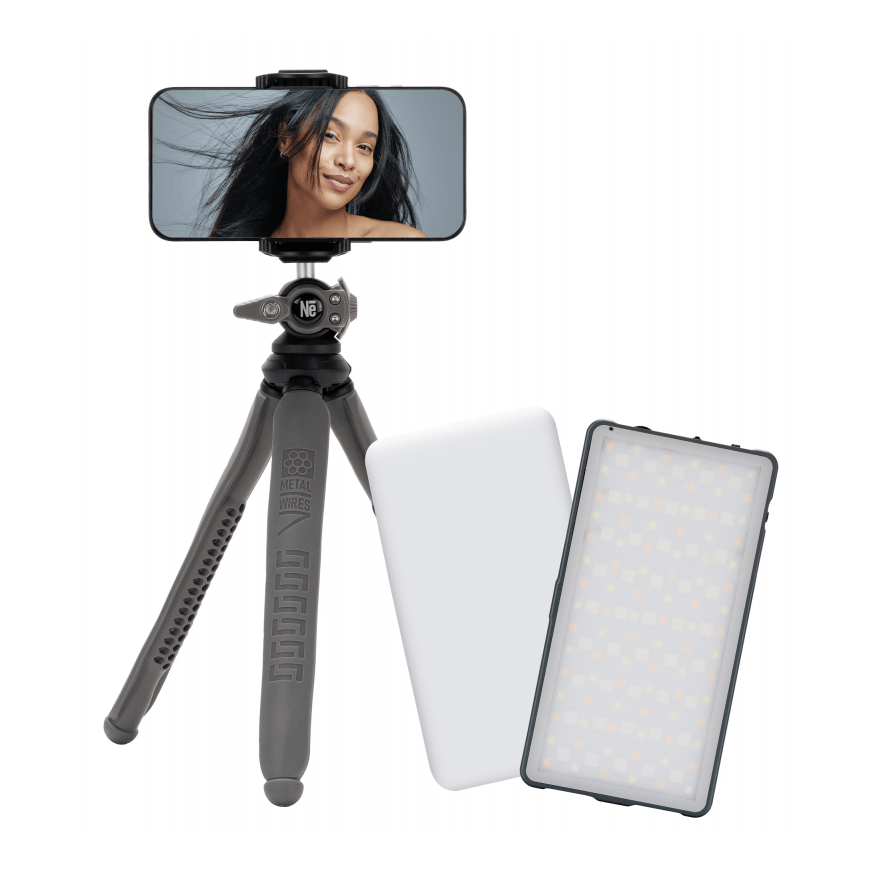Newell Rangha Set - Rangha LED Light with Diffuser and Light Stand – 2