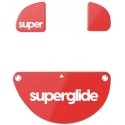 Pulsar Superglide Glass Skates Zowie EC Series Raudona Pakaitiniai Pelė feet