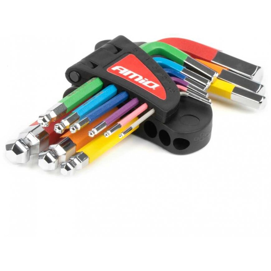 AMiO Hex keys with balls and