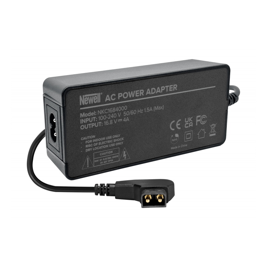 Newell D-Tap Charger for V-mount Batteries - 16.8 V / 4 A