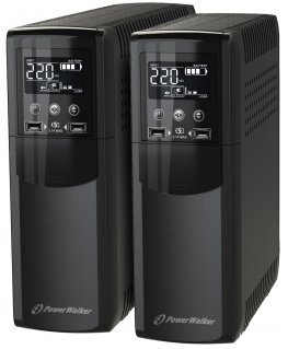 PowerWalker VI 1500 CSW IEC nepertraukiamo maitinimo resursai (UPS) „Line-Interactive“ 1,5 kVA 900 W 8 AC išvestis(ys / čių)
