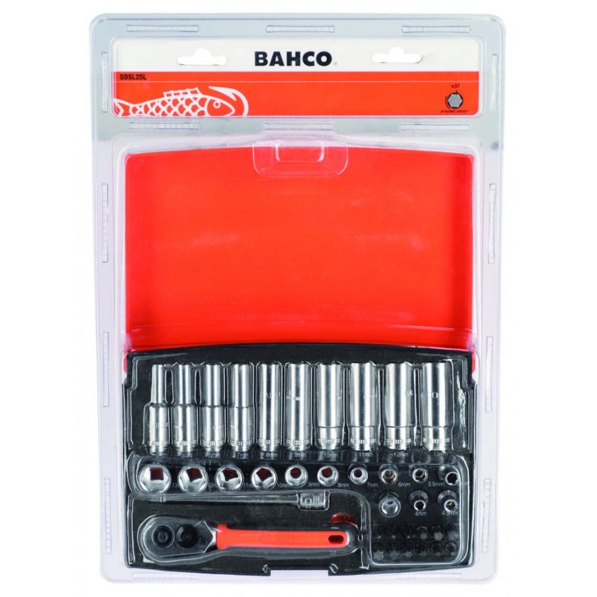 Bahco Set of heads, washers and
