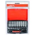 Galvučių, terkšlės ir priedų rinkinukas 4-13mm, antgaliai PH,HEX,TORX 1/4" 37vnt blisteryje. Bahco Galvučių, terkšlės ir priedų rinkinukas 4-13mm, antgaliai PH,HEX,TORX 1/4" 37vnt blisteryje. Bahco