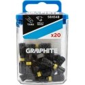 Graphite TX40 x 25 mm impact tips, 20 pcs. Graphite TX40 x 25 mm impact tips, 20 pcs.