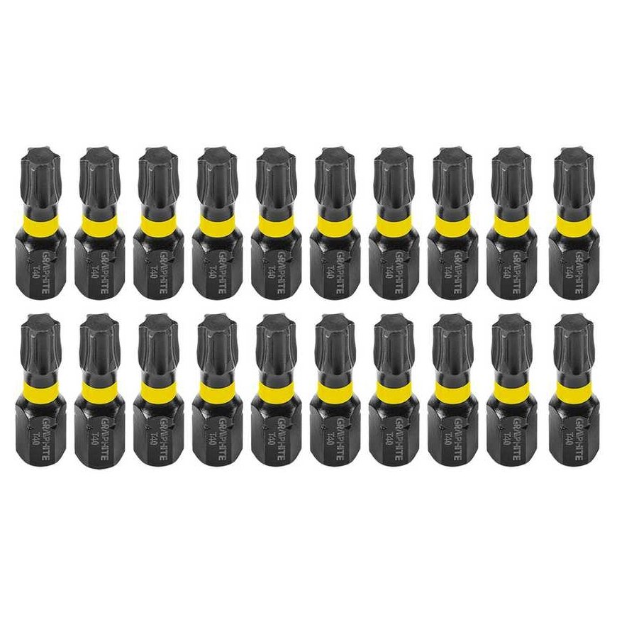 Graphite TX40 x 25 mm smūginiai antgaliai, 20 vnt. – 3