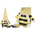 Saska Garden SKRZAT GNOM SIEDZĄCY PSZCZÓŁKA 35+6CM W TRAMPKACH DEKORACJA WIOSENNA Saska Garden SKRZAT GNOM SIEDZĄCY PSZCZÓŁKA 35+6CM W TRAMPKACH DEKORACJA WIOSENNA
