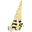 Saska Garden gnome sitting bee 35+6cm in sneakers spring decoration Saska Garden gnome sitting bee 35+6cm in sneakers spring decoration