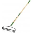 Truper Dirvos greblys su medine rankena, 166cm, 15 dantu John Deere® Truper Dirvos greblys su medine rankena, 166cm, 15 dantu John Deere®