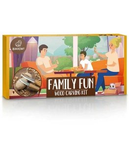 Carving kit BeaverCraft DIY09 for figure carving for beginners