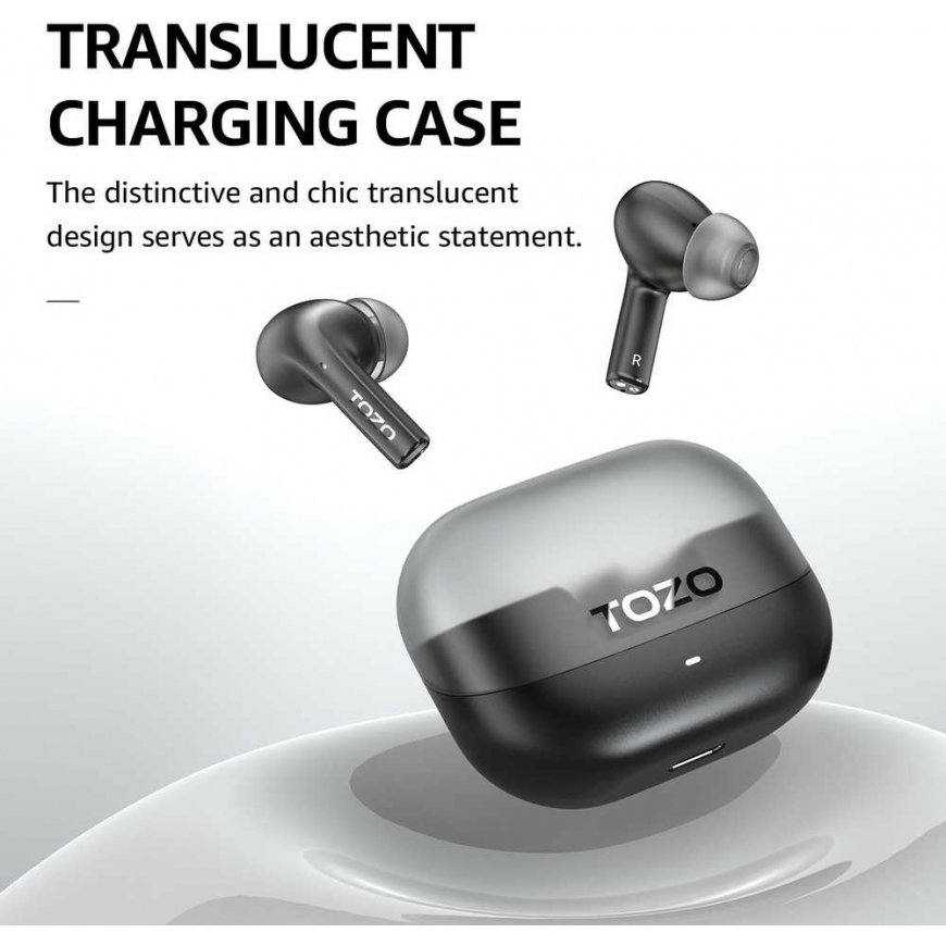 Headphones Tozo Agile Nova TWS Bluetooth Earbuds Black – 2