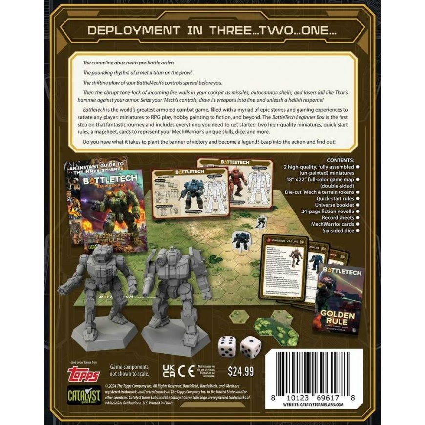 Catalyst Game Labs BattleTech Beginner Box 40th Anniversary – 3