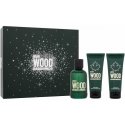 Dsquared2 Žalias Wood EDT tualetinis vanduo rinkinys vyrams, 100 ml Dsquared2 Žalias Wood EDT tualetinis vanduo rinkinys vyrams, 100 ml