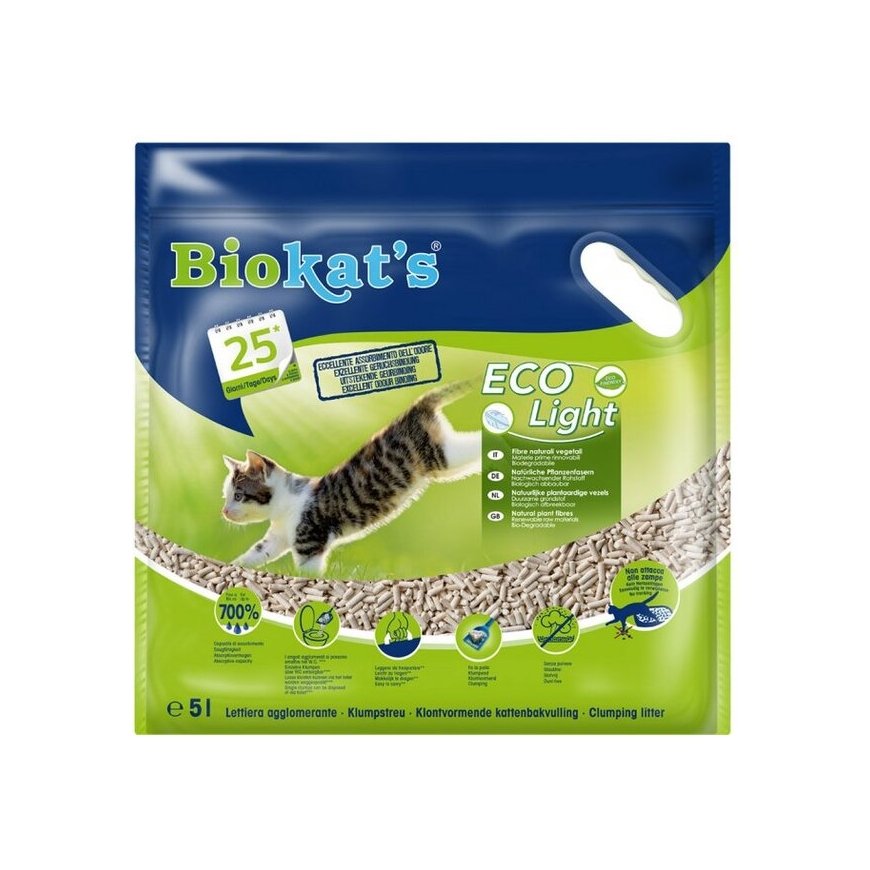Eco-friendly cat litter for cat toilets - Gimborn Biokat's Eco L – 2