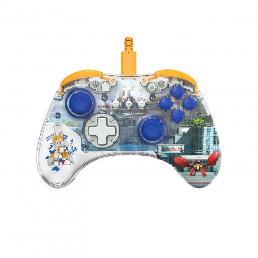 PDP REALMz Wired Controller: Tails Seaside Hill Zone, For Nintendo Switch & Nintendo Switch - OLED M