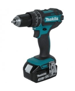 Makita DHP482RFJ дрель 1900 RPM 1,8 kg Черный, Синий