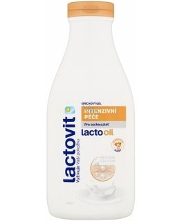 Shower gel with almond oil Intenzivní péče Lactooil (Shower Gel)