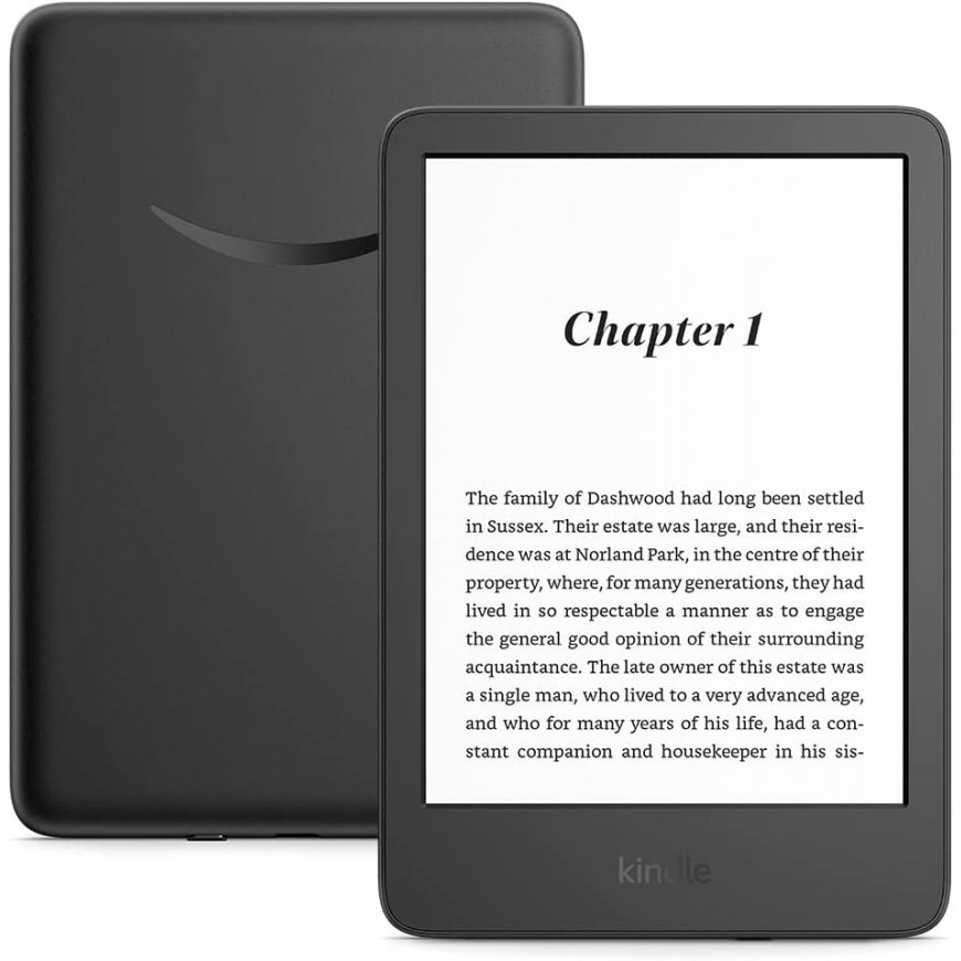 Amazon B09SWRYPB2 e-grāmatu lasītājs Skārienjūtīgais ekrāns 16 GB Wi-Fi Melns