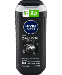Deep Sport Men Body, Face & Hair Shower Gel - Sprchový gel na ob