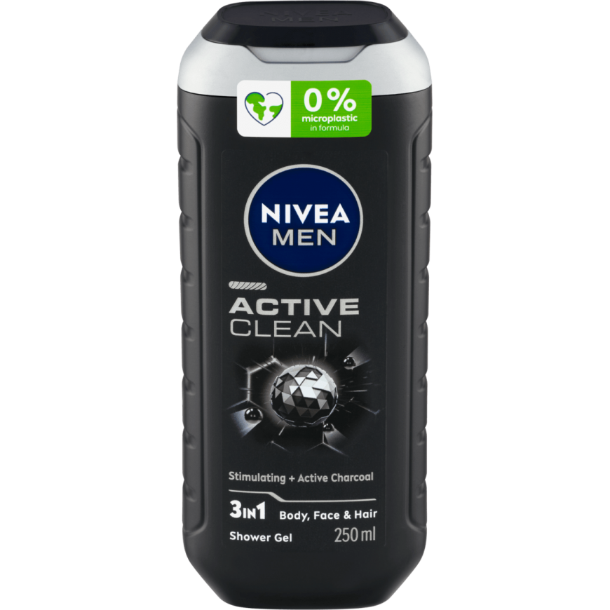 Deep Sport Men Body, Face & Hair Shower Gel - Sprchový gel na ob