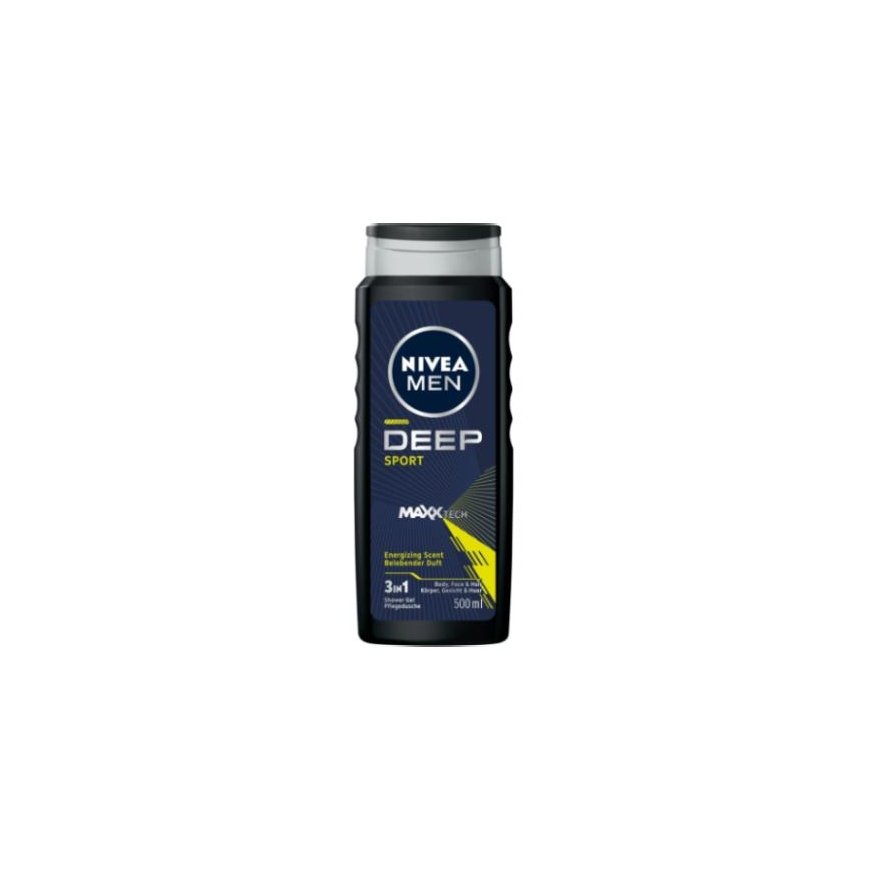 Deep Sport Men Body, Face & Hair Shower Gel - Sprchový gel na ob – 2