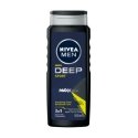 Deep Sport Men Body, Face & Hair Shower Gel - Sprchový gel na ob