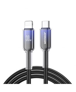 Joyroom S-A42 Crystal-Clear Series 30W USB-C - Lightning cable 1