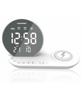 Blaupunkt CR85WH CHARGE Digital alarm clock White