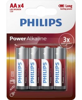 Philips Power Alkaline Akku LR6P4B/10