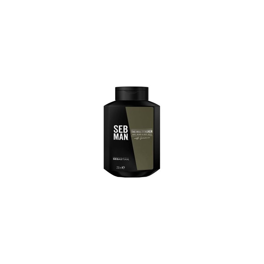 SEB MAN The Multitasker Hair, Beard & Body Wash - Shampoo for ha – 2