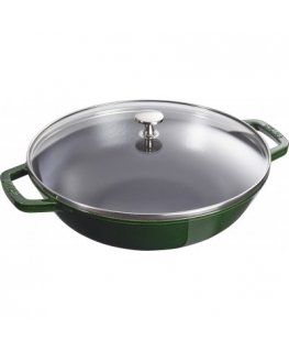 Staub malmist vokk kaanega - 30 cm, Roheline