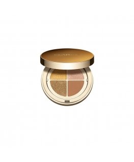 Clarins Ombre 4 Couleurs akių šešėliai 4,2 g 07 Sand and Gold Matinis, Metalinis, „Satin“