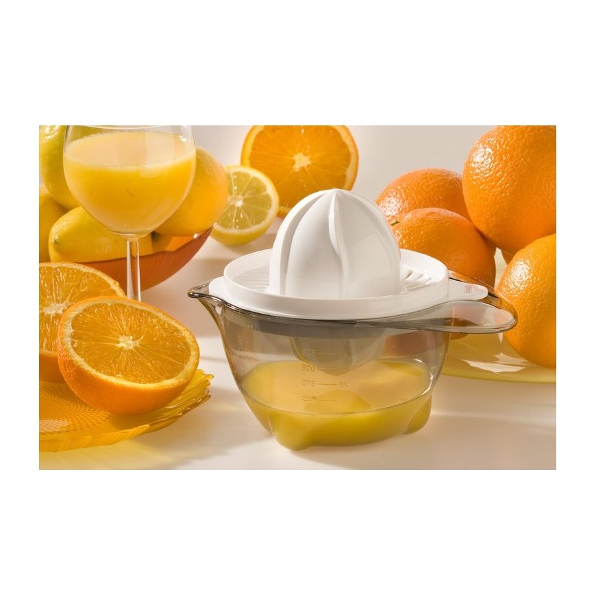 Leifheit ComfortLine citrus press Plastic Transparent, White – 5