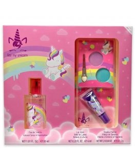 Eau My Unicorn Gift set EDT 30 ml, lip gloss and eyeshadow