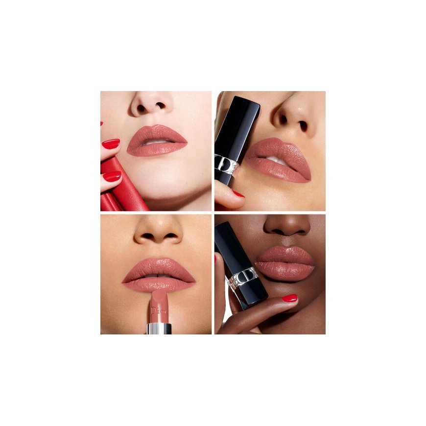 Dior Rouge 100 Nude Look Satīns – 4