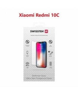 Swissten Ultra Slim Tempered Glass for Xiaomi Redmi 10C