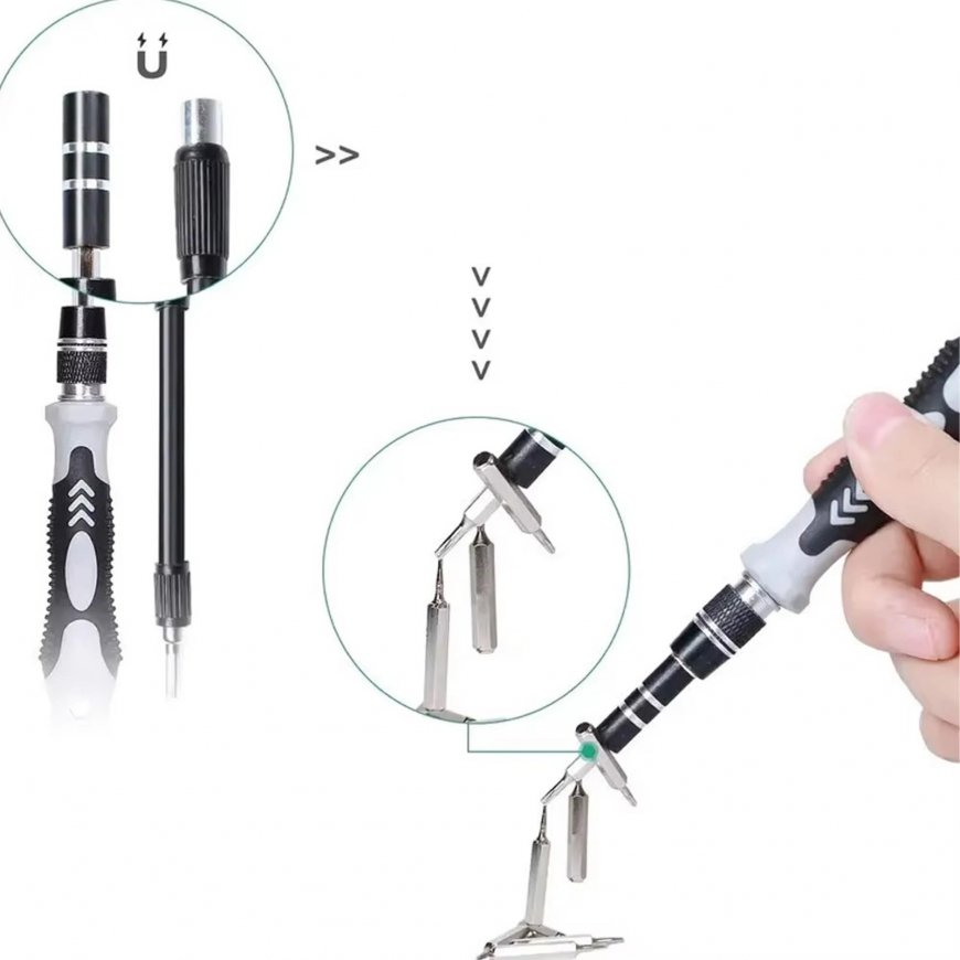 EXTRALINK ZESTAW ŚRUBOKRĘTÓW PRECYZYJNYCH WKRĘTAKI TORX ŚRUBOKRĘTY PRECYZYJNE 115W1 - 1308