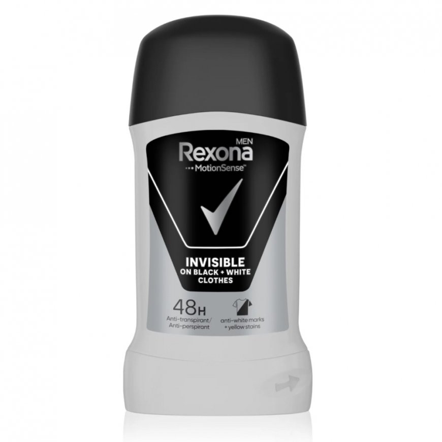 Men Motionsense Invisible Black+White Deostick