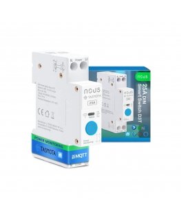 NOUS D3T DIN Smart Switch 25A with Tasmota (ESP32)
