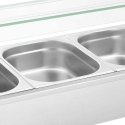 Royal Catering Elektrinis maisto šildytuvas su stiklo apsauga, 2000 W
