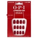Opi Xpress-On Uñas Artificiales Tonos Icónicos Big Apple Red 30 U