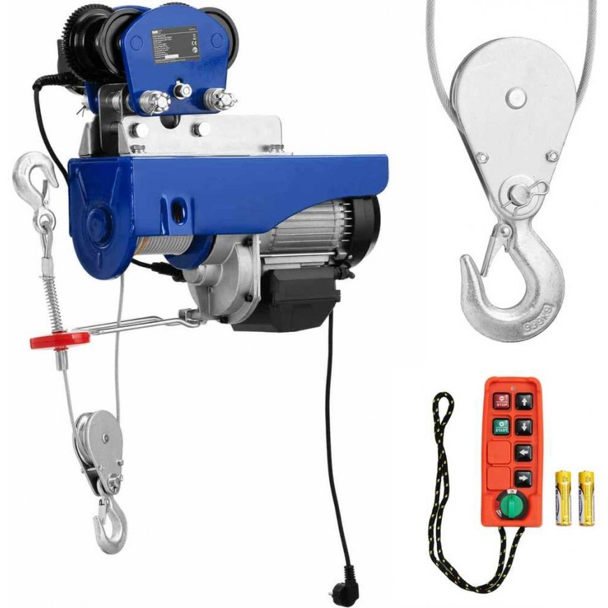 MSW Electric winch, 1600 W