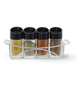 Fissman Spice set 4x100 ml on a stand (glass)
