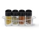 Fissman Prieskonių rinkinys 4x100 ml ant stovo (stiklas)