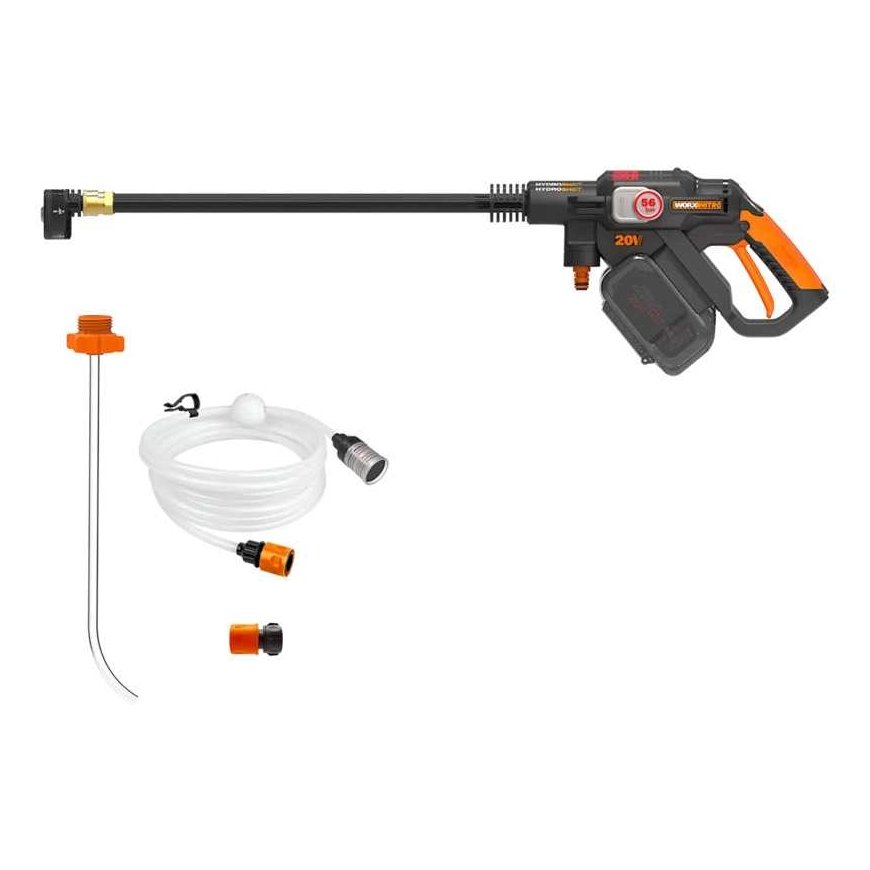 Worx akumuliatorinė plovykla Worx WG633E.9, 56bar, be akumuliatoriaus ir koroviklio – 4
