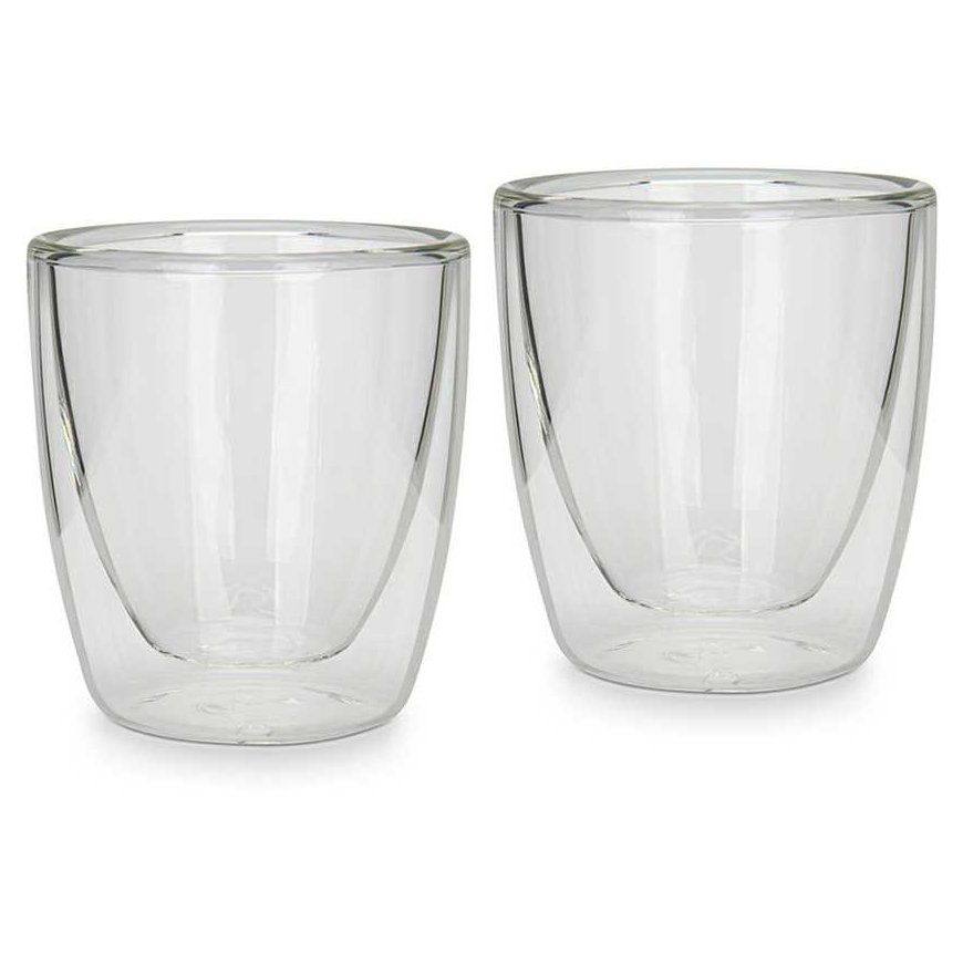 Fissman 2 dvigubų sienelių stiklinių rinkinys 80 ml