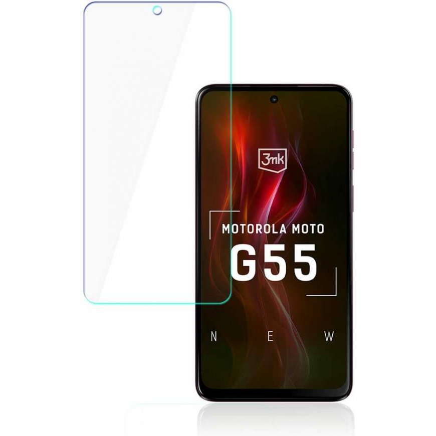 3MK Folia ARC+ Motorola Moto G55 5G Folia Fullscreen – 4