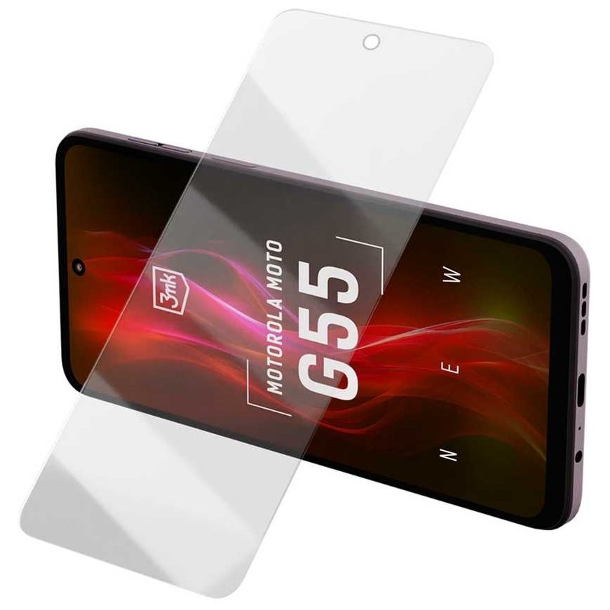 3MK Folia ARC+ Motorola Moto G55 5G Folia Fullscreen – 5